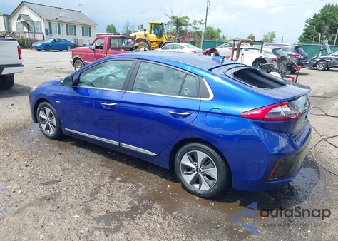 2019 Hyundai Ioniq Electric Limited from USA, damaged, VIN KMHC05LH1KU047492